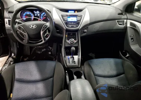 2013 Hyundai Elantra Coupe Gs from USA, damaged, VIN KMHDH6AE5DU023369